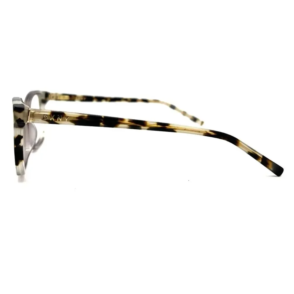 DKNY DK5034 101 IVORY TORTOISE CAT EYE EYEGLASSES FRAMES 53-17-135
